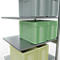 SCHULTE Lagertechnik - Stecks.Anbaur.mit Längenriegel - 2500x1000x800 mm, Typ 150 kg