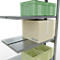 SCHULTE Lagertechnik - Stecks.Doppelanbaur. Typ 250 kg - 2500x1000x2x300 mm, 12 Böden