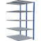 SCHULTE Lagertechnik - Stecks.Doppelanbauregal Typ 150 - 2000x1000x2x600 mm 2x5 Böden