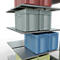 SCHULTE Lagertechnik - Stecks.Doppelanbauregal Typ 150 - 2000x1000x2x600 mm,verz.2x5 Böden