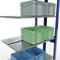 SCHULTE Lagertechnik - Stecks.Doppelanbauregal Typ 150 - 2500x1000x2x300 mm 2x6 Böden