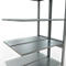 SCHULTE Lagertechnik - Stecks.Doppelanbauregal Typ 150 - 2500x1000x2x400 mm verz.2x6 Böden