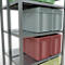 SCHULTE Lagertechnik - Stecks.Doppelgrundr. Typ 250 kg - 2000x1000x2x400 mm, 10 Böden