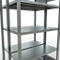 SCHULTE Lagertechnik - Stecks.Doppelgrundr. Typ 250 kg - 2000x1000x2x400 mm, 10 Böden