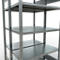 SCHULTE Lagertechnik - Stecks.Doppelgrundr. Typ 250 kg - 2000x1000x2x500 mm, 10 Böden