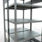 SCHULTE Lagertechnik - Stecks.Doppelgrundr. Typ 250 kg - 2000x1000x2x600 mm, 10 Böden