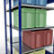 SCHULTE Lagertechnik - Stecks.Doppelgrundr. Typ 250 kg - 2000x1000x2x600 mm, 10 Böden