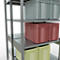 SCHULTE Lagertechnik - Stecks.Doppelgrundr. Typ 250 kg - 2500x1000x2x600 mm, 12 Böden