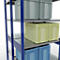 SCHULTE Lagertechnik - Stecks.Doppelgrundr. Typ 250 kg - 2500x1000x2x600 mm, 12 Böden