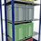 SCHULTE Lagertechnik - Stecks.Doppelgrundregal Typ 150 - 2000x1000x2x400 mm 2x5 Böden