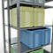 SCHULTE Lagertechnik - Stecks.Doppelgrundregal Typ 150 - 2000x1000x2x500 mm verz.2x5 Böden