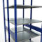 SCHULTE Lagertechnik - Stecks.Doppelgrundregal Typ 150 - 3000x1000x2x600 mm 2x7 Böden