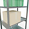 SCHULTE Lagertechnik - Stecks.Grundr.mit Längenriegel - 3000x1000x600 mm, Typ 250 kg