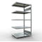 Schulte Lagertechnik Système de rayonnage à tablettes emboîtable MULTIplus 250, rayonnage annexe, verrou de longueur, 2000x1000x800 mm, 5 tablettes, galvanisé