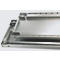 Schulte Lagertechnik Système de rayonnage à tablettes emboîtable MULTIplus 250, rayonnage annexe, verrou de longueur, 2000x1300x400 mm, 5 tablettes, gris clair