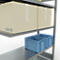 Schulte Lagertechnik Système de rayonnage à tablettes emboîtable MULTIplus 250, rayonnage annexe, verrou de longueur, 2000x1300x500 mm, 5 tablettes, galvanisé