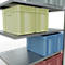 Schulte Lagertechnik Système de rayonnage à tablettes emboîtable MULTIplus 250, rayonnage annexe, verrou de longueur, 2000x1300x800 mm, 5 tablettes, galvanisé