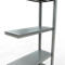 Schulte Lagertechnik Système de rayonnage à tablettes emboîtable MULTIplus 250, rayonnage annexe, verrou de longueur, 2000x750x300 mm, 5 tablettes, galvanisé