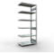 Schulte Lagertechnik Système de rayonnage à tablettes emboîtable MULTIplus 250, rayonnage annexe, verrou de longueur, 2500x1000x600 mm, 6 tablettes, galvanisé