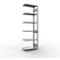 Schulte Lagertechnik Système de rayonnage à tablettes emboîtable MULTIplus 250, rayonnage annexe, verrou de longueur, 2500x750x400 mm, 6 tablettes, galvanisé