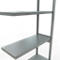 Schulte Lagertechnik Système de rayonnage à tablettes emboîtable MULTIplus 250, rayonnage annexe, verrou de longueur, 3000x1000x400 mm, 7 tablettes, galvanisé