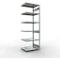 Schulte Lagertechnik Système de rayonnage à tablettes emboîtable MULTIplus 250, rayonnage annexe, verrou de longueur, 3000x1000x800 mm, 7 tablettes, galvanisé