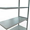 Schulte Lagertechnik Système de rayonnage à tablettes emboîtable MULTIplus 250, rayonnage annexe, verrou de longueur, 3000x1300x600 mm, 7 tablettes, galvanisé