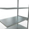 Schulte Lagertechnik Système de rayonnage à tablettes emboîtable MULTIplus 250, rayonnage annexe, verrou de longueur, 3000x1300x800 mm, 7 tablettes, galvanisé