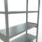 Schulte Lagertechnik Système de rayonnage à tablettes emboîtables MULTIplus 250, élément de base, verrou de longueur, 2500x1300x500 mm, 6 tablettes, galvanisé