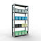 Schulte Lagertechnik Système de rayonnage à tablettes emboîtables MULTIplus 250, rayonnage de base, verrou de longueur, 2000x1000x300 mm, 5 tablettes, galvanisé