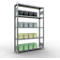 Schulte Lagertechnik Système de rayonnage à tablettes emboîtables MULTIplus 250, rayonnage de base, verrou de longueur, 2000x1300x300 mm, 5 tablettes, galvanisé