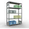 Schulte Lagertechnik Système de rayonnage à tablettes emboîtables MULTIplus 250, rayonnage de base, verrou de longueur, 2000x1300x500 mm, 5 tablettes, galvanisé