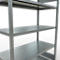 Schulte Lagertechnik Système de rayonnage à tablettes emboîtables MULTIplus 250, rayonnage de base, verrou de longueur, 2000x1300x600 mm, 5 tablettes, galvanisé