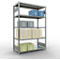 Schulte Lagertechnik Système de rayonnage à tablettes emboîtables MULTIplus 250, rayonnage de base, verrou de longueur, 2000x1300x600 mm, 5 tablettes, galvanisé