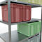 Schulte Lagertechnik Système de rayonnage à tablettes emboîtables MULTIplus 250, rayonnage de base, verrou de longueur, 2000x1300x800 mm, 5 tablettes, galvanisé