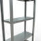 Schulte Lagertechnik Système de rayonnage à tablettes emboîtables MULTIplus 250, rayonnage de base, verrou de longueur, 2000x750x300 mm, 5 tablettes, galvanisé