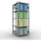 Schulte Lagertechnik Système de rayonnage à tablettes emboîtables MULTIplus 250, rayonnage de base, verrou de longueur, 2000x750x800 mm, 5 tablettes, galvanisé