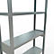 Schulte Lagertechnik Système de rayonnage à tablettes emboîtables MULTIplus 250, rayonnage de base, verrou de longueur, 2500x1000x300 mm, 6 tablettes, galvanisé