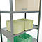 Schulte Lagertechnik Système de rayonnage à tablettes emboîtables MULTIplus 250, rayonnage de base, verrou de longueur, 2500x1000x600 mm, 6 tablettes, galvanisé
