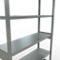 Schulte Lagertechnik Système de rayonnage à tablettes emboîtables MULTIplus 250, rayonnage de base, verrou de longueur, 2500x1300x400 mm, 6 tablettes, galvanisé