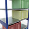 Schulte Lagertechnik Système de rayonnage à tablettes emboîtables MULTIplus 250, rayonnage de base, verrou de longueur, 2500x1300x800 mm, 6 tablettes, bleu gentiane/galvanisé
