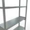 Schulte Lagertechnik Système de rayonnage à tablettes emboîtables MULTIplus 250, rayonnage de base, verrou de longueur, 3000x1300x400 mm, 7 tablettes, galvanisé