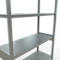 Schulte Lagertechnik Système de rayonnage à tablettes emboîtables MULTIplus 250, rayonnage de base, verrou de longueur, 3000x1300x500 mm, 7 tablettes, galvanisé
