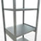 Schulte Lagertechnik Système de rayonnage à tablettes emboîtables MULTIplus 250, rayonnage de base, verrou de longueur, 3000x750x600 mm, 7 tablettes, galvanisé