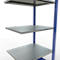 SCHULTE Lagertechnik - Système de rayonnage emboîtable - 2000x 750x600 mm, type 150 kg