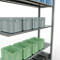 SCHULTE Lagertechnik - Système de rayonnage emboîtable - 2000x1300x400 mm, type 150 kg