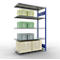 SCHULTE Lagertechnik - Système de rayonnage emboîtable - 2000x1300x600 mm, type 150 kg