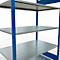 SCHULTE Lagertechnik - Système de rayonnage emboîtable - 2000x1300x800 mm, type 150 kg