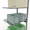 SCHULTE Lagertechnik - Système de rayonnage emboîtable - 2500x 750x600 mm, type 150 kg