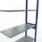 SCHULTE Lagertechnik - Système de rayonnage emboîtable - 2500x1000x400 mm, type 150 kg